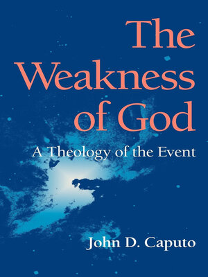 cover image of The Weakness of God